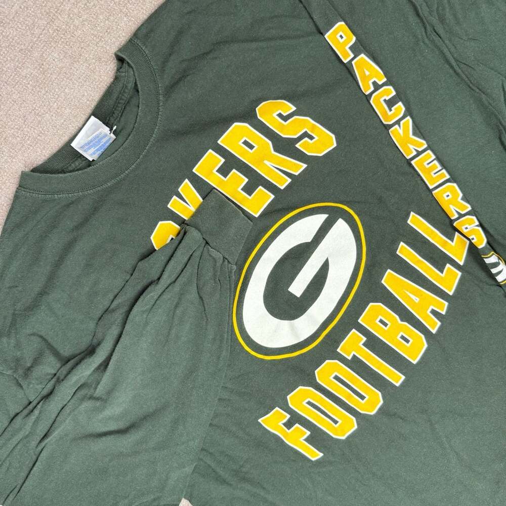47 Brand NFL Green Bay Packers Long Sleeve T-Shirt Size XL